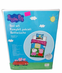 Bawełniana pościel Świnka PEPPA 140x200
