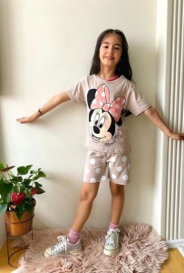 Letni komplet dziewczęcy MYSZKA MINNIE, disney