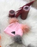 Czapka zimowa turecka ADIDAS, pompon