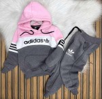 Komplet dresowy dziecięcy turecki ADIDAS, ocieplany