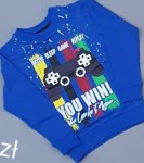Bluza niebieska gamer